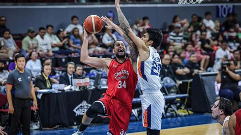 PBA: Ginebra, Meralco clash in crucial Game 5 of Philippine Cup .